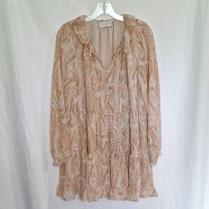 Dress Forum Paisley Tiered Swing Dress Size S